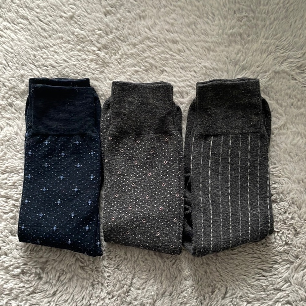 Assorted dress socks